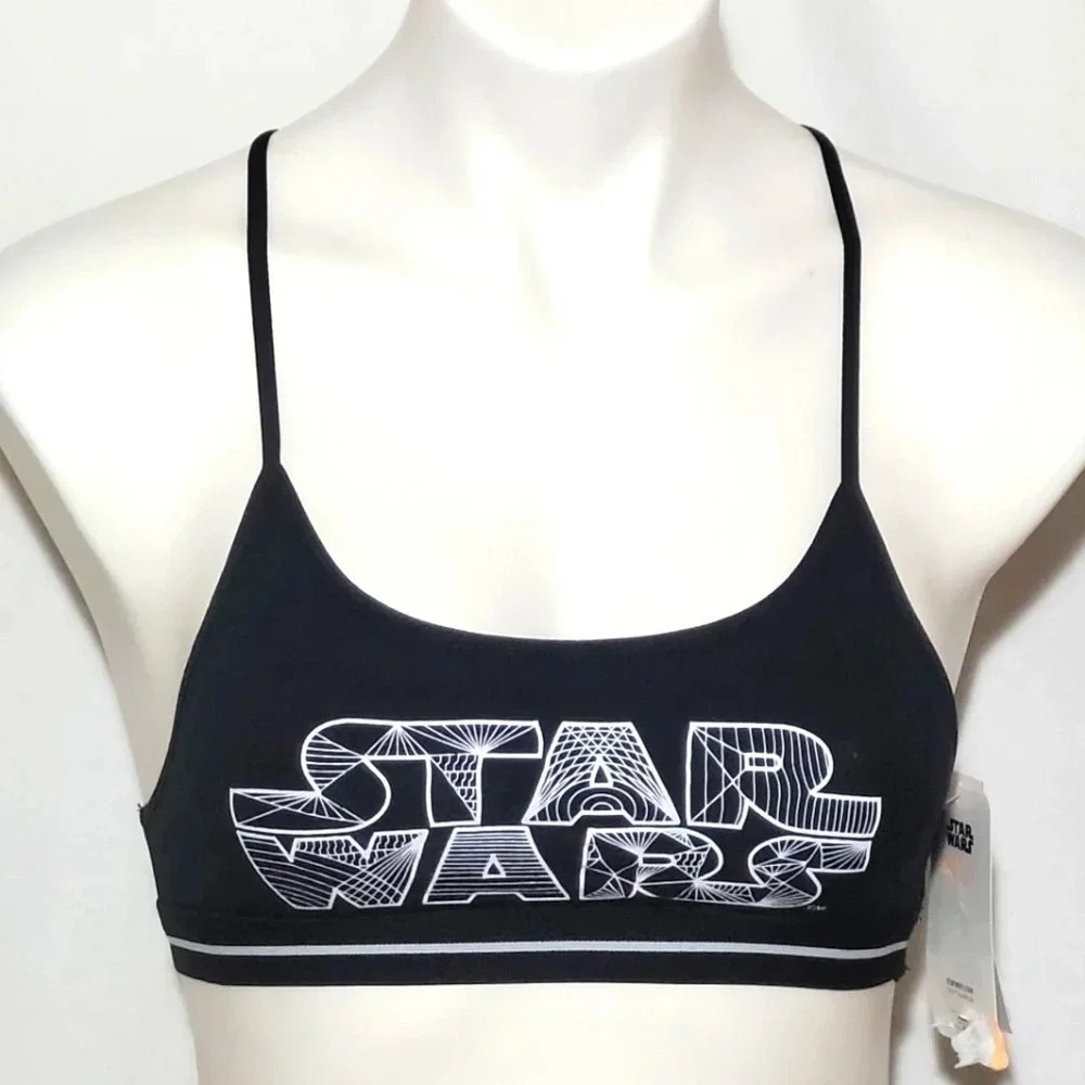 MEDIUM Disney STAR WARS Wire Free Bralette NWT‎